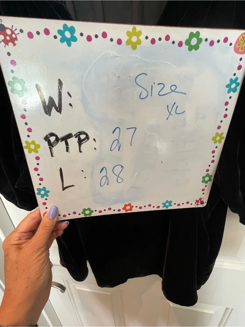 Old Navy Black Velvet Scoop-Neck Puff-Sleeve Top